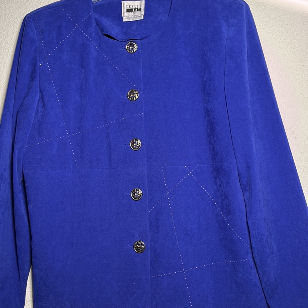 Leslie Fay skirt suit size 16 - Picture 4 of 8